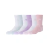 New Balance Unisex Youth Active Crew Socks 6 Pack In Print/pattern/misc