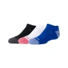 New Balance Unisex Youth Active No Show Socks 3 Pack In Multi