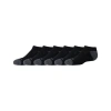 New Balance Unisex Youth Active No Show Socks 6 Pack In Black