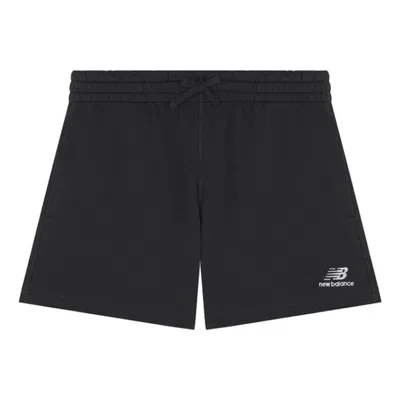 New Balance Unissentials French Terry Shorts 'black'