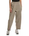 New Balance Crop Stretch Twill Utility Pants In Neutral