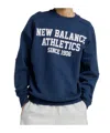 New Balance Varsity French Terry Crewneck Sweatshirt