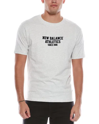 New Balance Varsity Graphic T-shirt In Gray