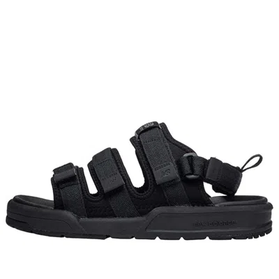 New Balance Velcro Unisex Black Sandals