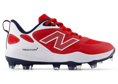 Pre-owned New Balance Velov4 Molded (women's) Sneakers In Team Red/white/team Royal