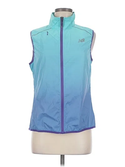 Pre-owned New Balance Vest In Blue