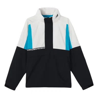 New Balance Vintage Colorblock Jacket 'white Black Blue'
