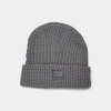 New Balance Waffle Beanie Hat In Slate