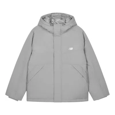 New Balance Warm Classic Down Jacket 'grey' In Gray