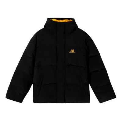 New Balance Warm Down Jacket 'black Orange'
