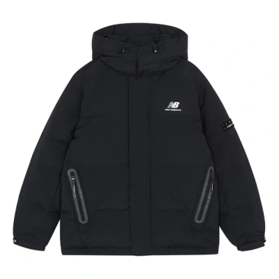 New Balance Warm Hooded Down Jacket 'black'