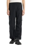 New Balance Water Resistant Stretch Ripstop Cargo Pants In Black