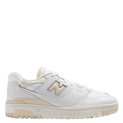 New Balance White 550 Leather Low-top Sneakers