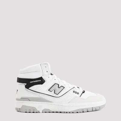 New Balance 650 Sneakers In White Suede And Leather
