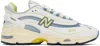 NEW BALANCE WHITE & BLUE 1000 SNEAKERS