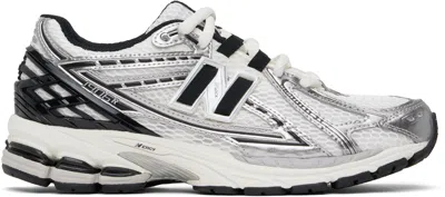 New Balance Multicolor Low Top Sneakers With Logo Detail On The Rear In Tech Fabric Man In White