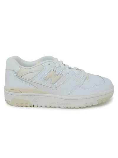 NEW BALANCE NEW BALANCE WHITE LEATHER SNEAKER
