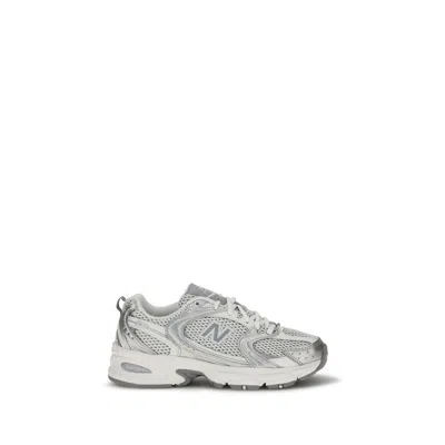New Balance White Polyamide Athletic Sneakers