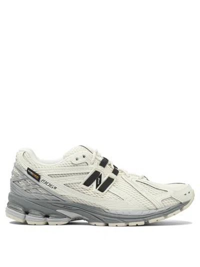 New Balance White Rubber Sneakers In Multi