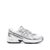 New Balance Mesh And Leather Sneakers