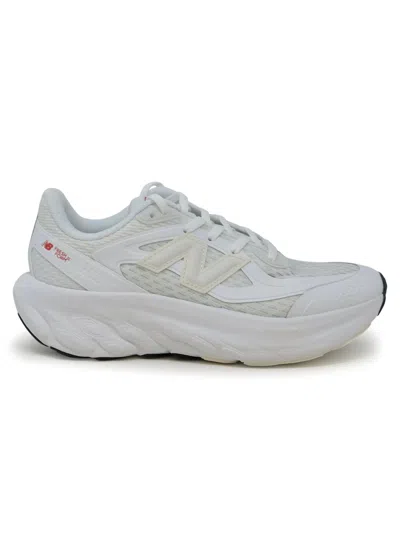 New Balance White Synthetic Sneaker