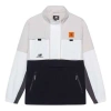 New Balance Windbreaker Sweatshirt 'white Black Beige' In Multi