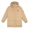 New Balance Windproof Down Jacket 'khaki' In Brown
