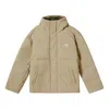 New Balance Windproof Down Jacket 'khaki Green' In Gray