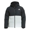 New Balance Windproof Lifestyle Down Jacket 'black White' In Multi
