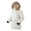 New Balance Windproof Long Down Parka Jacket 'white'