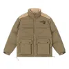 New Balance Winter Down Jacket 'olive Green Beige'