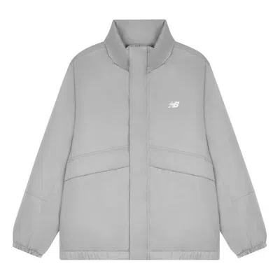 New Balance Winter Warm Down Jacket 'grey' In Gray