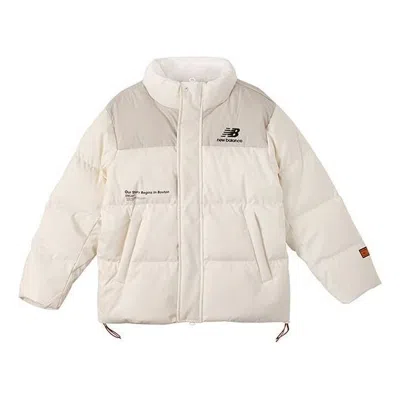 New Balance Winter Windproof Outdoor Down Jacket 'white Black'