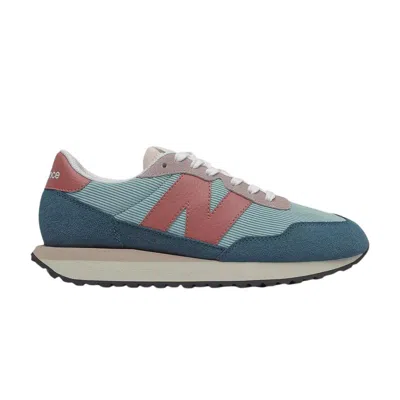 Pre-owned New Balance Wmns 237 'lagoon Washed Henna' In Blue