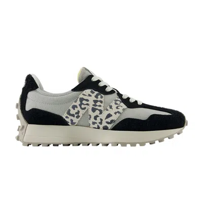 Pre-owned New Balance Wmns 327 'black Grey Leopard'