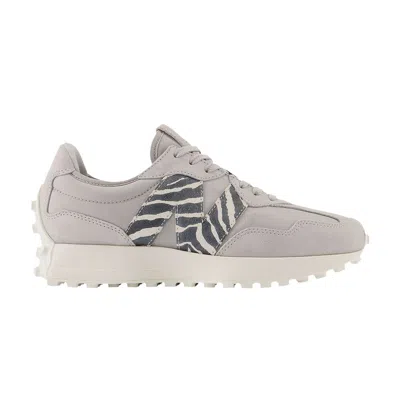 Pre-owned New Balance Wmns 327 'raincloud Zebra' In Grey