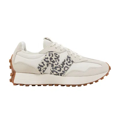 Pre-owned New Balance Wmns 327 'sea Salt Leopard' In Cream
