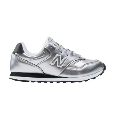 Pre-owned New Balance Wmns 393 'metallic Silver'