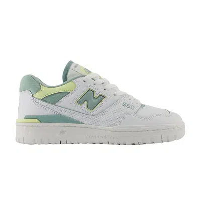 Pre-owned New Balance Wmns 550 'salt Marsh Limelight' In White