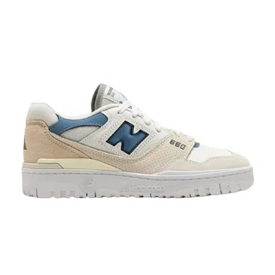 Pre-owned New Balance Wmns 550 'sea Salt Mercury Blue' In Cream