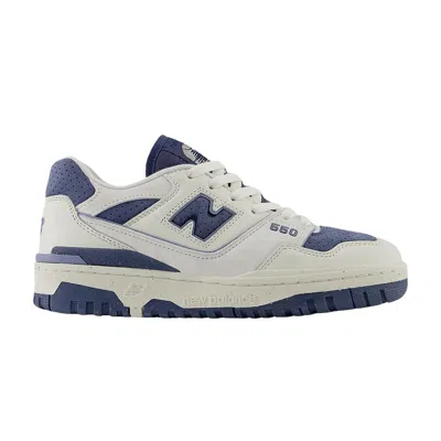 Pre-owned New Balance Wmns 550 'sea Salt Navy' | Blue | Women's Size 8.5
