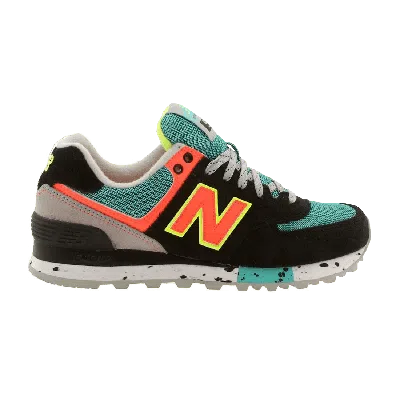 Pre-owned New Balance Wmns 574 In Black