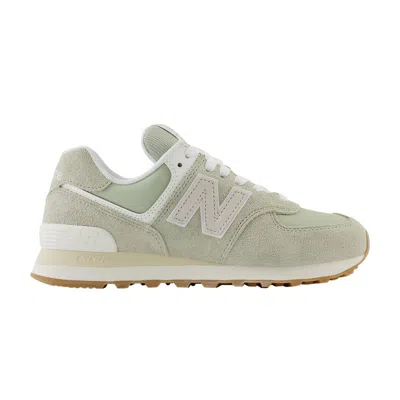 Pre-owned New Balance Wmns 574 'calm Green Angora'