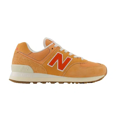 Pre-owned New Balance Wmns 574 'copper Neo Flame' In Orange