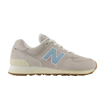 Pre-owned New Balance Wmns 574 'moonrock Chrome Blue' | Grey | Women's Size 8