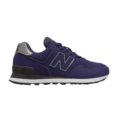 Pre-owned New Balance Wmns 574 'night Tide' In Purple