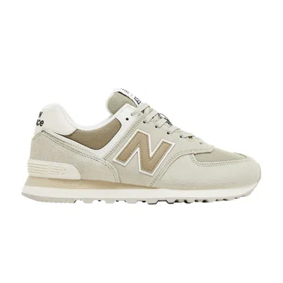 Pre-owned New Balance Wmns 574 'olivine Dark Stoneware' In Green