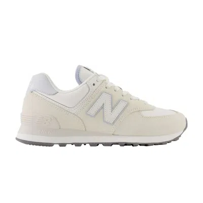 Pre-owned New Balance Wmns 574 Rugged 'angora Granite' In Cream
