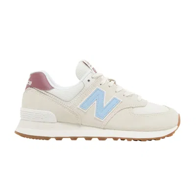 Pre-owned New Balance Wmns 574 'sea Salt Blue Haze' In Cream