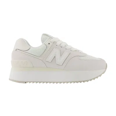Pre-owned New Balance Wmns 574+ 'sea Salt Turtledove' In Cream